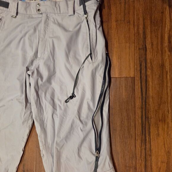 Betty Rides Lab Series Women's XL Snowboard Ski Snow Pants Gray - Picture 3 of 8